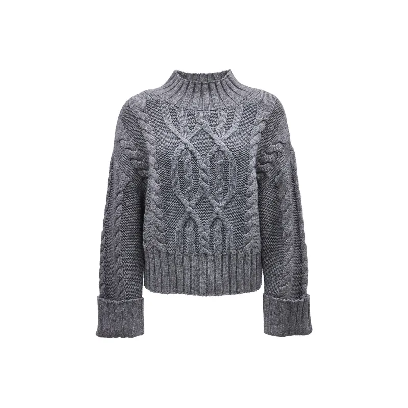 ONLY Knitwear Women's Light Gray Multicolor-0