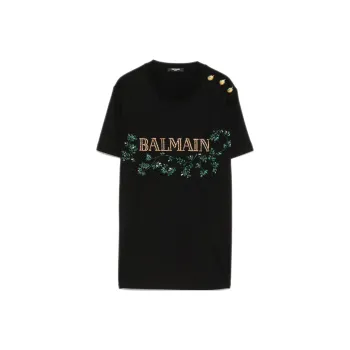 BALMAIN Logo-embellished T-shirt