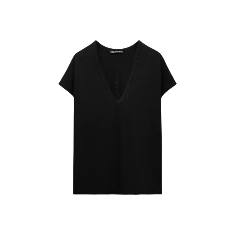 ZARA T-Shirts Women's Black-0