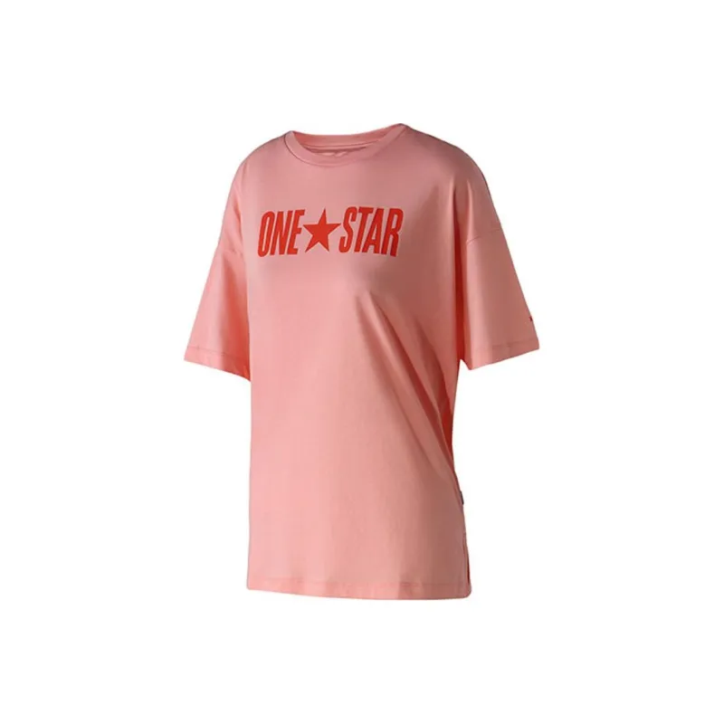 Converse T Shirts Women's Pink-0
