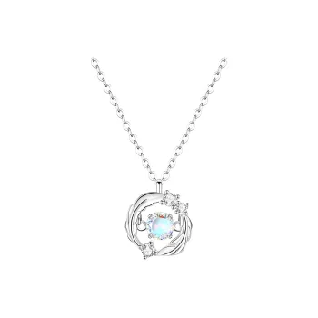 Hurry That Year S925 Silver Pendant Chain Women's