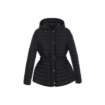 Moncler Oredon Belted Down Jacket
