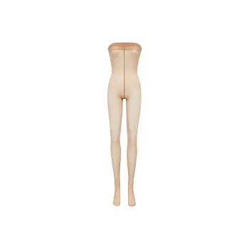 SAINT LAURENT Classic Strapless Jumpsuit Tights