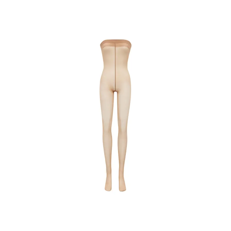 SAINT LAURENT Classic Strapless Jumpsuit Tights-0