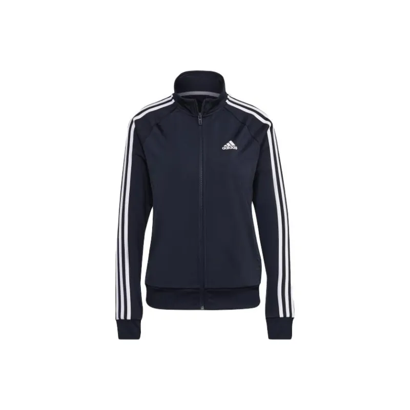 Adidas Free Shipping With AdiClub Primegreen Essentials Warm Up Slim 3 Stripes Track Jacket-0