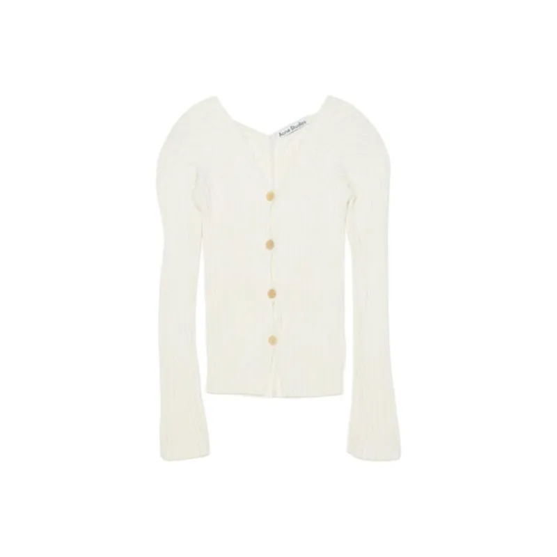 Acne Studios SS25 Knitwear Women's Ecru-0