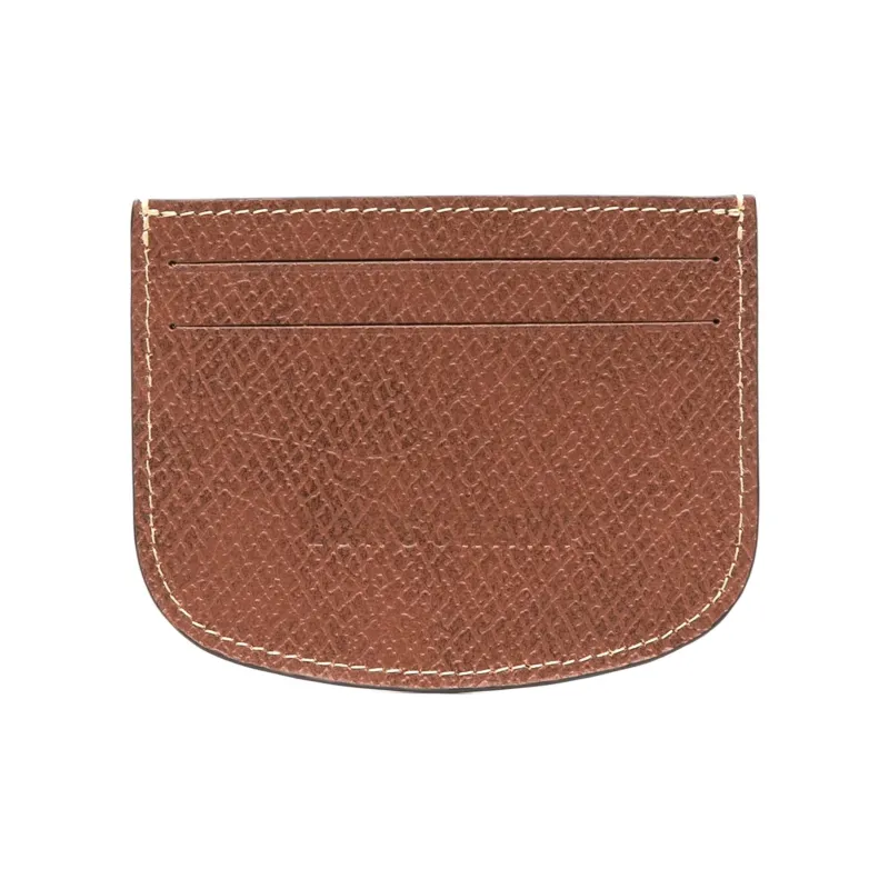 LONGCHAMP Épure Logo embossed Leather Cardholder-2