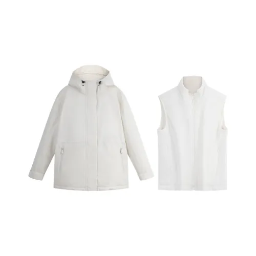 CALVIN KLEIN Down Jacket Women's Cow Ivory
