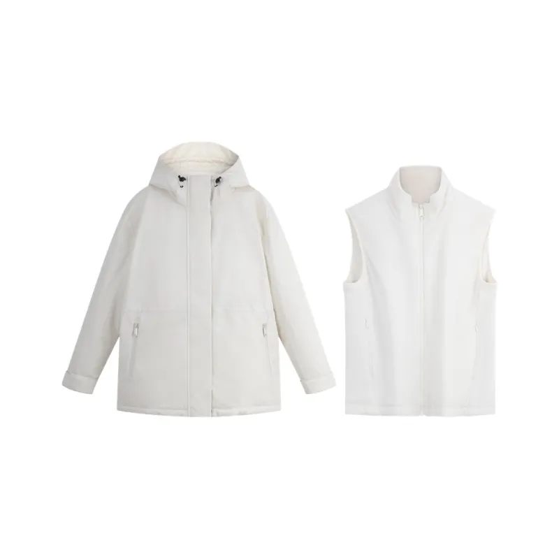 CALVIN KLEIN Down Jacket Women's Cow Ivory-0