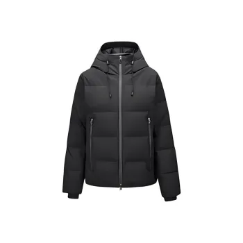 Skechers Basic Sports Series Down Jacket Women's Carbon Black