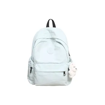Moonshine Nylon Backpack Unisex Black/Pink/Blue/Yellow/Orange/White