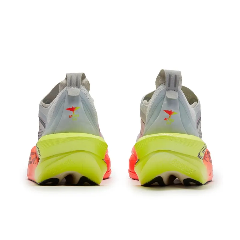 361° Cushioning, Slip Resistant, And Abrasion Resistant Low Top Casual Running Shoes Unisex Fluorescent Blaze Color-3