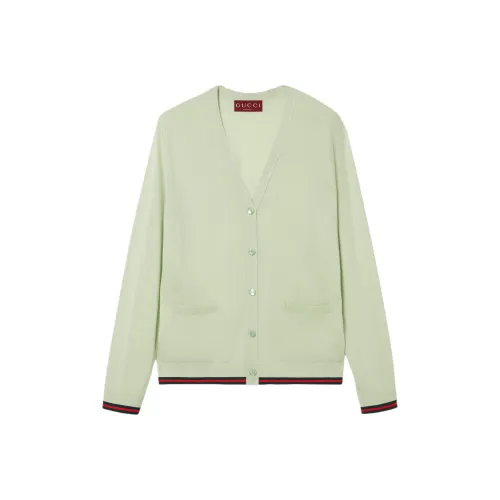 GUCCI SS25 Cashmere Sweater Women's Cyan