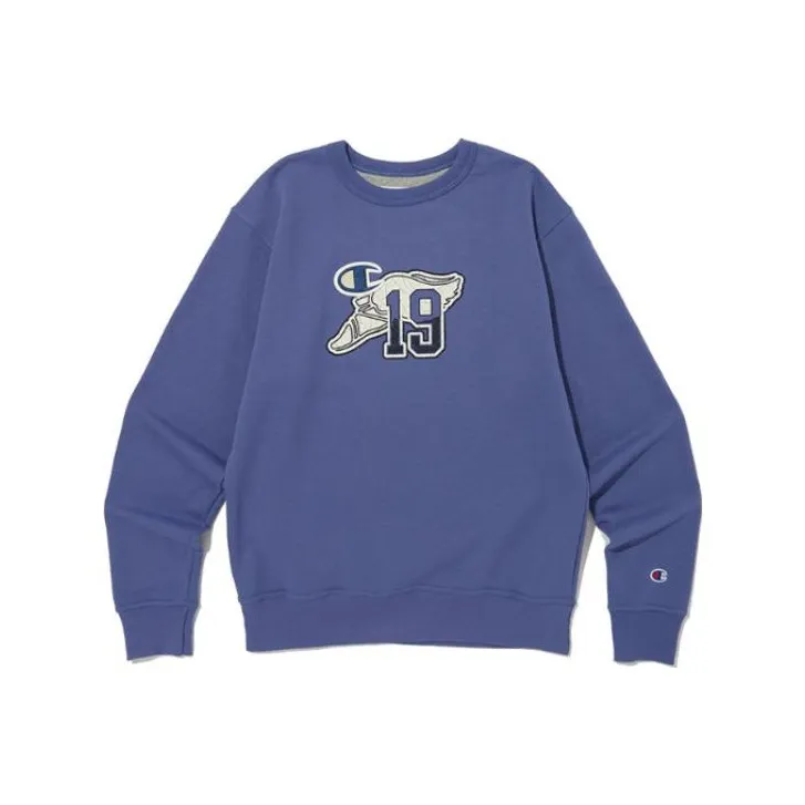 Champion Sweatshirt Women's Blue-0