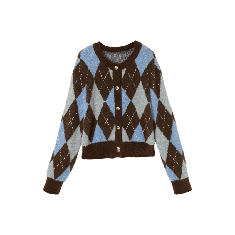 XIANGYING Knitwear Women's Blue-0