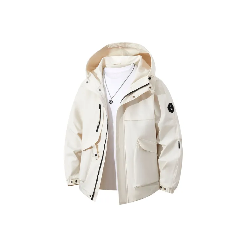 LSVE Jackets Coats Unisex Green Yellow-2