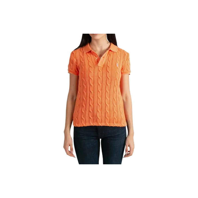 Polo Ralph Lauren Short Sleeve Polo Shirt Kona Orange-2