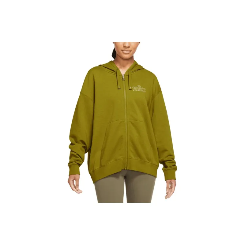 Nike Dri-FIT Get Fit Sweatshirt Women's Green-0