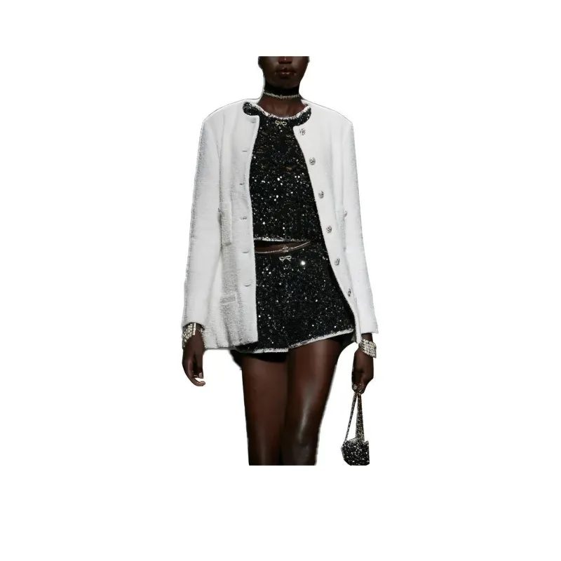 CHANEL Jackets Women's White-0
