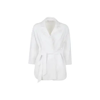 MaxMara Belted Long Sleeved Jacket