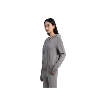 Blood Glitter Cashmere Sweater Women's Gray