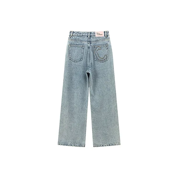 CHUU Jeans Women's Light Denim Blue-1