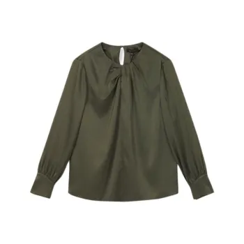 Yiner Shirt Women's Olive Green