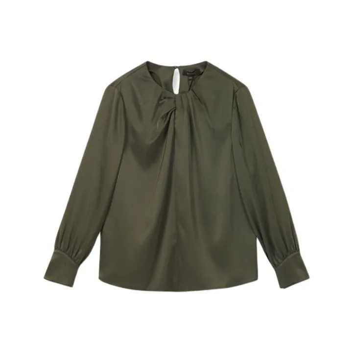 Yiner Shirt Women's Olive Green-0