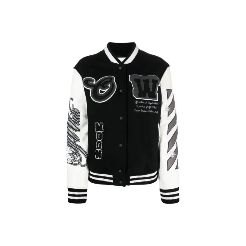 OFF-WHITE Meteor Moon Bomber Jacket-0