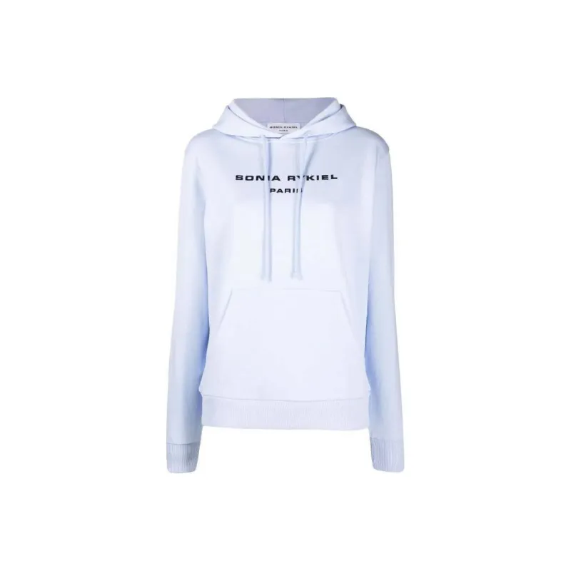 Sonia Rykiel Logo print Cotton Hoodie-0