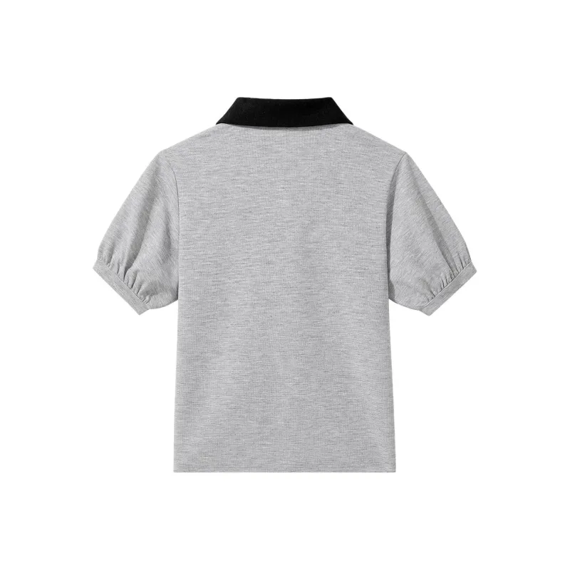  CHOCOOLATE Polo Shirt Women's Gray-1