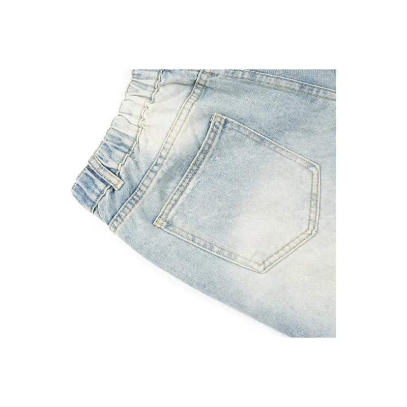 Fashion Versatile Jeans Unisex Blue Shades-7