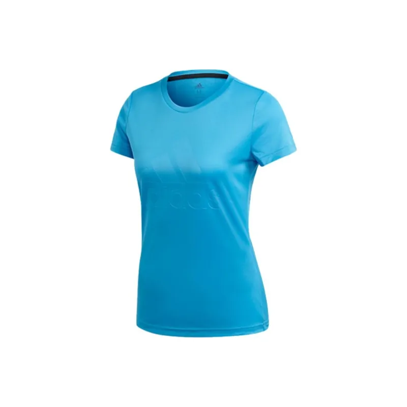 Adidas Regular T-Shirt Women's Sky Blue-0