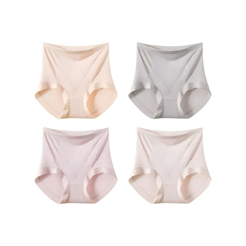 XIA.WA.ZHI.XIU Underpants Women's 4 Pack-4
