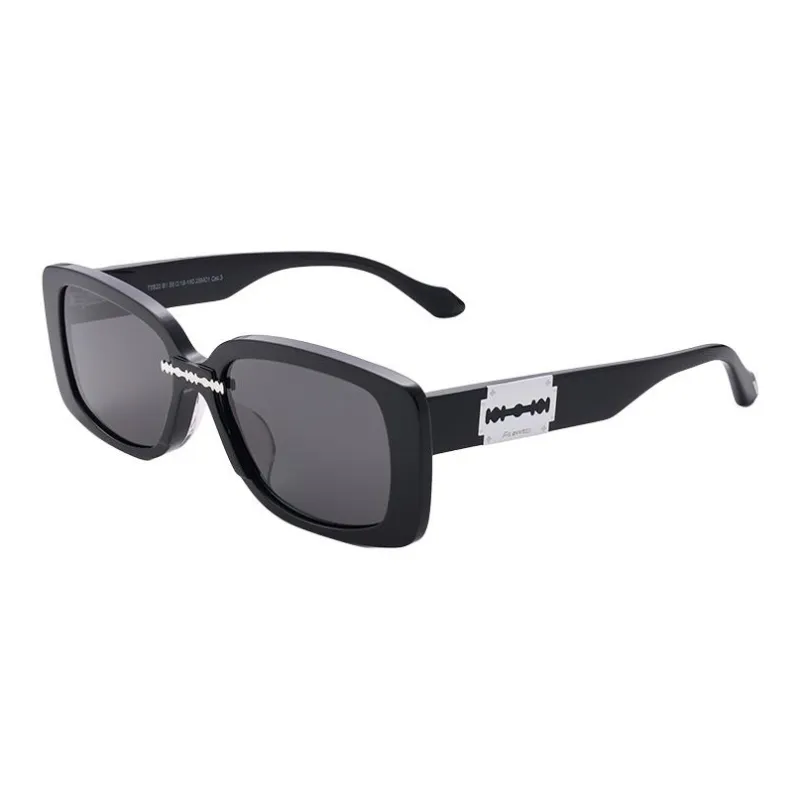 THE OWNER Plate Frame Rectangular Sunglasses Unisex-3