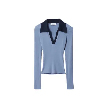Other Stories Polo Shirt Women's Blue