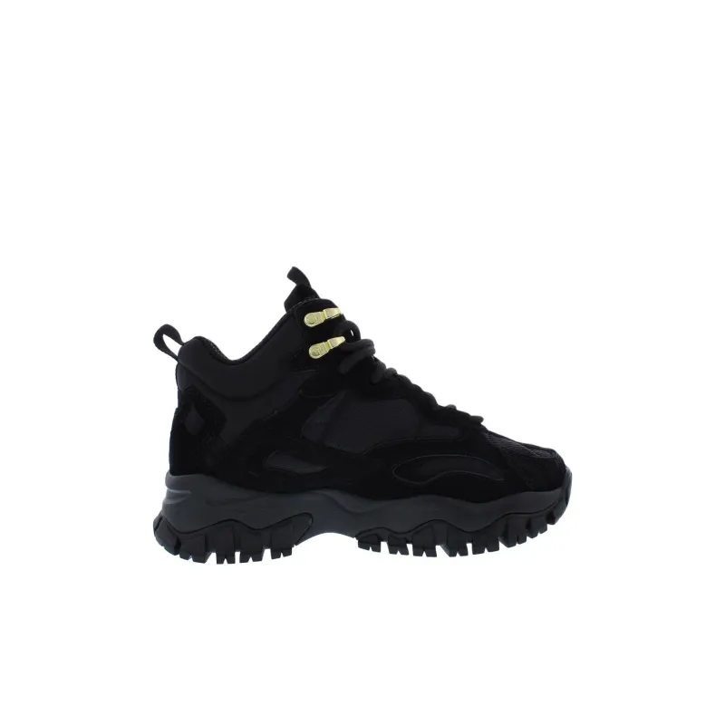 FILA KIDS Anti Slip Wear Resistant High Top Kids Lifestyle Shoes Black Kids'-1