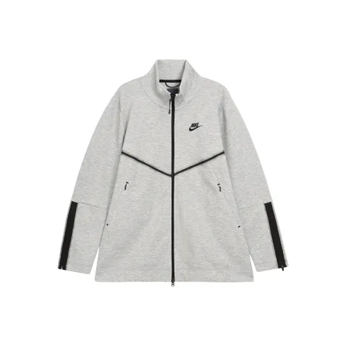 Nike Sportswear Women's Tech Fleece Full Zip P-6 Grey