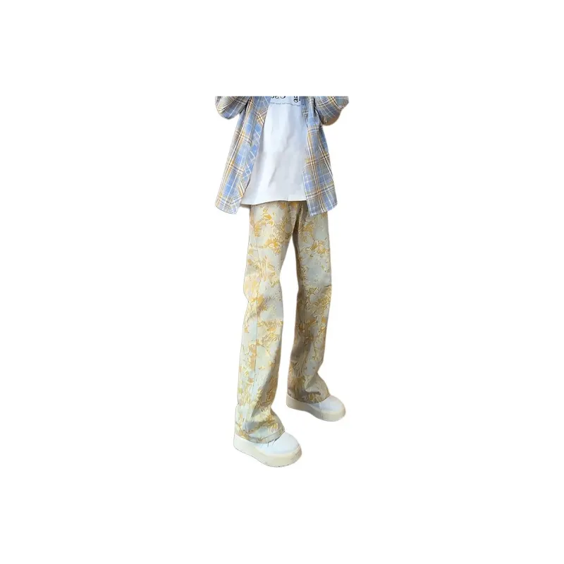Weles Jeans Unisex Yellow-0