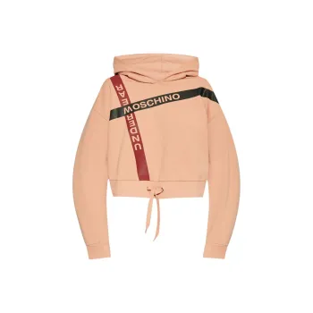 MOSCHINO Logo Printed Hoodie