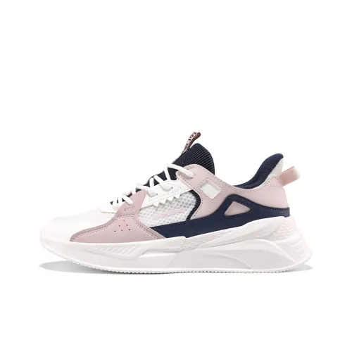 361° Yunshu Cushioning, Breathable, Lightweight Low Top Casual Shoes Women's White Pink Black