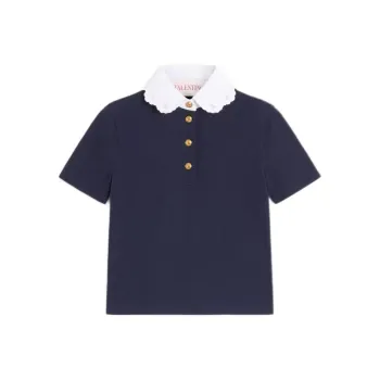 Valentino Polo Shirt Women's Marine Blue