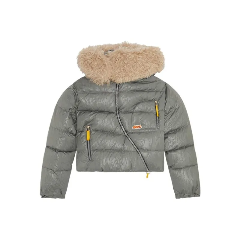 DIESEL Down Jackets Women's Light Green-0