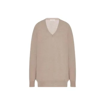 THE ROW Cashmere Sweater Women's Beige Gray
