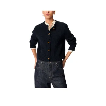 Bottega Veneta Long Sleeved Knitted Cardigan