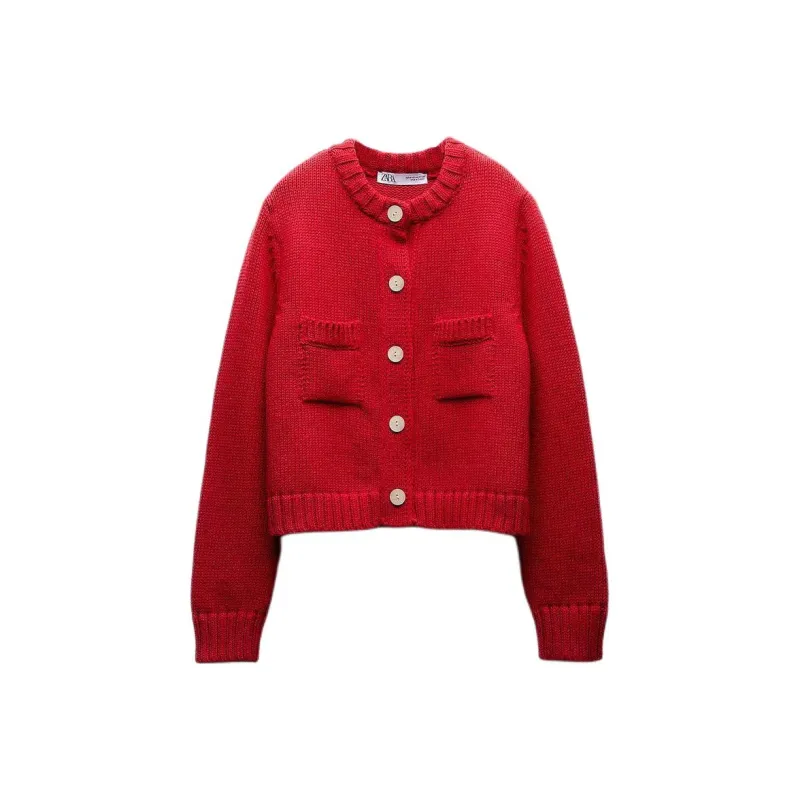 ZARA Jackets Women's Red-0