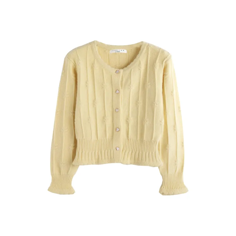 Tonlion Knitwear Women's Pear Yellow-0