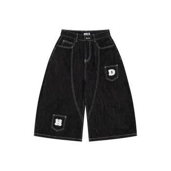 JASONWOOD Denim Shorts Unisex Black