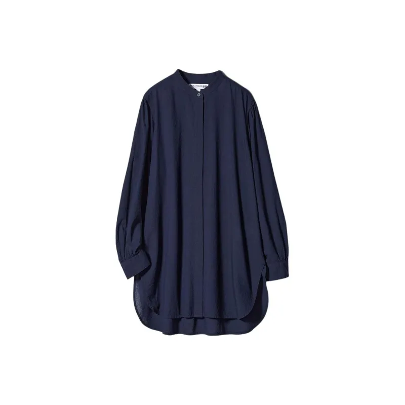Ines De La Fressange X UNIQLO X Ines De La Fressange Shirts Women's Navy Blue-0