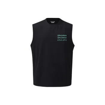 SALOMON Tank Tops Women's Black